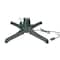 19" Green 360 Degree Rotating Tree Stand for 7.5ft. Artificial Trees